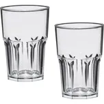 Sklenice na vodu Camp4 FACET 630 ml, 2 ks