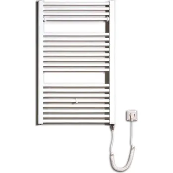 Radiátor Admiral Koupelnový radiátor MYRA II, 600 × 960 mm, 400 W, plochý, elektrický, bílý KD22 600/960 400W