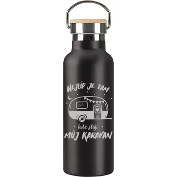 Termoska Termolahev Nejlíp je tam, kde stojí můj karavan