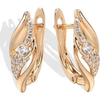 Náušnice Náušnice s propletením na anglický zámek Velikost: ONE SIZE