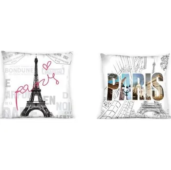 Polštář Oboustranný polštářek polštář Paris Paříž > varianta polštář Paříž