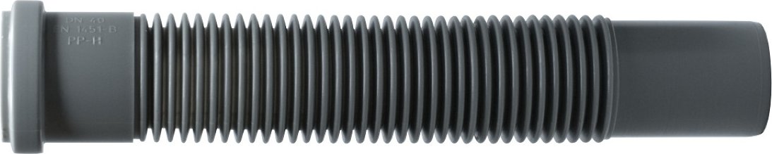 PlastBrno Hadice flexi HT H50/K50-250 hrdlo/hladký konec - CF50250