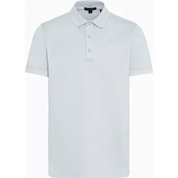 Pánské tričko PORSCHE DESIGN TecFlex Polo Shirt Tričko módní s límečkem a knoflíky popelavě šedá (Designové polo tričko z vysoce kvalitního bavlněného piké s chytrým poutkem na sluneční brýle.)