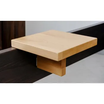 Noční stolek DPV Závěsná police hranatá Barva: Mahagon, Rozměr: 35 x 35