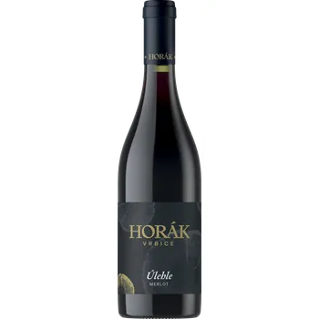 Víno Merlot, výběr z hroznů, Horák
