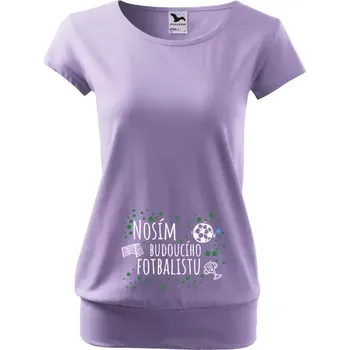 Těhotenské tričko Malfini City Nosím budoucího fotbalistu