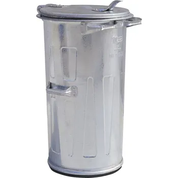 Meva Popelnice s víkem, 110 l, ocel 1008