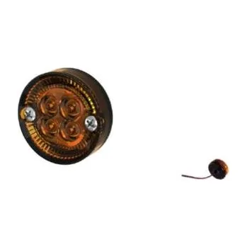 Přídavný světlomet Poziční obrysové světlo LED 12/24V (s kabelem 50cm) oranžové (žluté) 17569