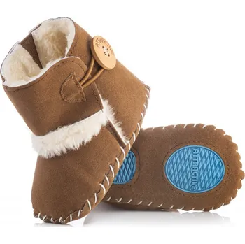 Kojenecké oblečení Kojenecké capáčky 6-12 měsíců - KSZ 022 - brown