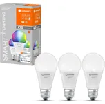 LEDVANCE SMART+WiFi Sada LED žárovek, 9 W, 806 lm, RGBW, E27, 3 ks