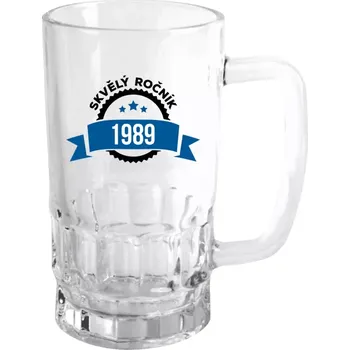 Sklenice Půllitr skleněný Skvělý ročník