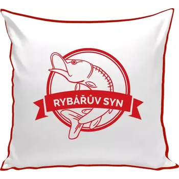Polštář Polštář barevný 32x32 cm Rybářův syn