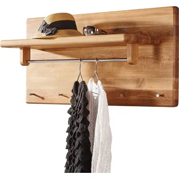 Věšák OakWood nr.07,16 Předsíňový věšák s poličkou 100/50/32 cm (š/v/h/) - 5 háčků