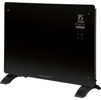 Vzduchotechnika ProfiCare GKH 3118 konvektor skleněný černý