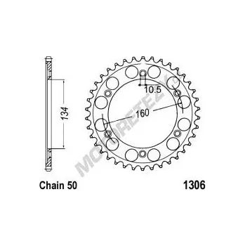 Řetězová sada pro motocykl Kalená rozeta HONDA CBR 1000 RR Fireblade rok 06-16