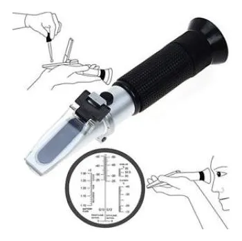 Refraktometr, měří vlastností kapalin (fridex, ostřikovače, baterie, AdBlue) 8484