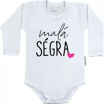 Kojenecký body Dětské body s dlouhým rukávem Malá ségra