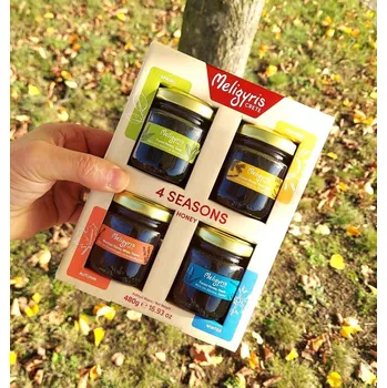 Medová dárková kazeta "Čtvero ročních období" 480g