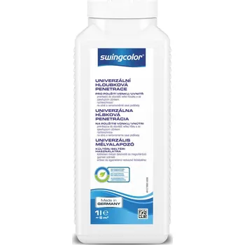 Penetrace Swingcolor Hloubková penetrace, 1 l 6200 T0001 0