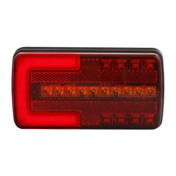 Zadní světlomet Zadní (koncové) LED světlo (36 diod), 12/24V, dynamické směrové světlo, 190 x 90 x 50 mm UNIVERZÁLNÍ 19166