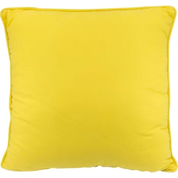 Polštář QUENTIN Polštář, 45 × 45 cm, žlutý AK-3498
