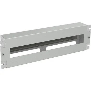 Rozvaděč SOLARIX Instalační panel 3U s DIN lištou do 19" rozvaděče, RAL 7035, RAIL-3U-DIN 80138324