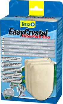 filtrační náplň do akvária Tetra EasyCrystal 600 náplň bez aktivního uhlí 3 ks
