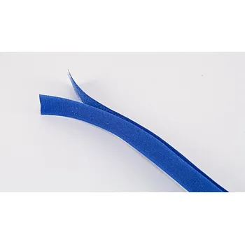 Zip Našívací suchý zip - modrá - šířka 2 cm