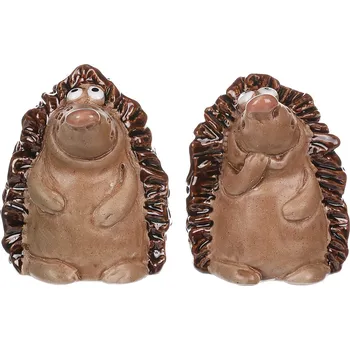 Vánoce Autronic Ježek keramický, mix 2 druhů, zahradní dekorace. Cena za 1ks KEK9428