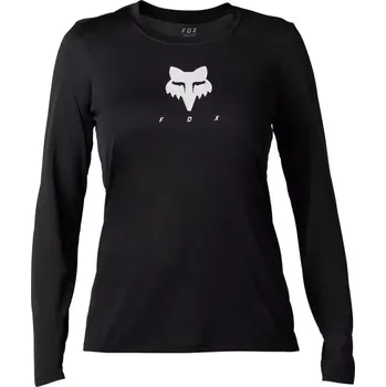 cyklistický dres Fox Womens Ranger Tru Dri LS Jersey black M