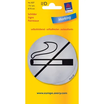 Samolepící etiketa Piktogram Kouřit zakázáno - 3227