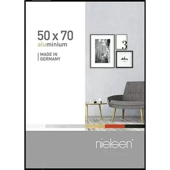Fotoalbum Nielsen Fotorámeček Pixel, 50 × 70 cm, hliníkový, černý 5352026