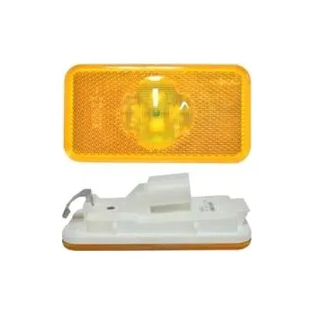 Přídavný světlomet Poziční světlo 102x54mm, oranžové LED 12/24V, Volvo, Scania 13856