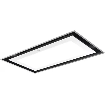 Digestoř Mythos Full Glass FCMY 90 C WHG A FL bílé sklo - vestavný odsavač, energetická třída A, montážní šířka 90 cm 350.0679.886