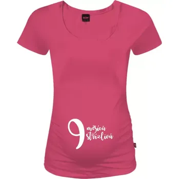 Těhotenské tričko Johanka 9 měsíců střízlivá