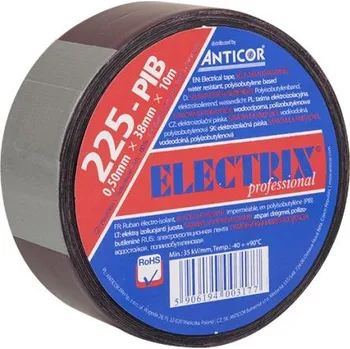 kabelová chránička ANTICOR Páska vulkanizační PIB 225 38/10m 2250380100007