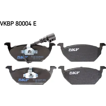 Brzdová destička Sada brzdových destiček, kotoučová brzda SKF VKBP 80004 E