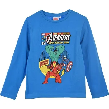 Chlapecké tričko Avengers modré chlapecké tričko Velikost: 128