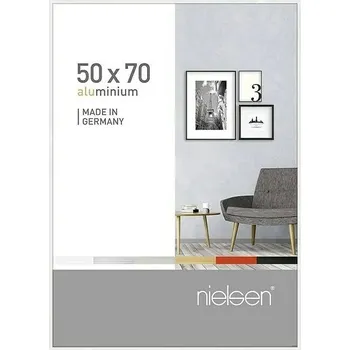 Nielsen Fotorámeček Pixel, 50 × 70 cm, hliníkový, bílý&nbsp;5352056
