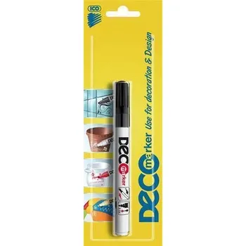 ICO Lakový popisovač Decomaker, černá, 2-4mm, ICO 13160