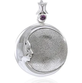 Přívěsek BOHYNĚ LUNA, stříbrný přívěsek