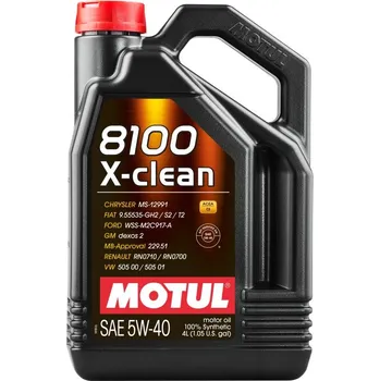 Motorový olej Motorový olej 5W-40 MOTUL 8100 X-CLEAN - 4L
