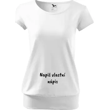 Těhotenské tričko Malfini City Vlastní nápis