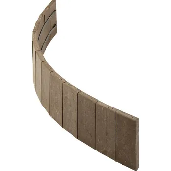 Zahrada Transform Palisádový obrubník, plast, hnědý, 1,01 m × 190 mm 99570