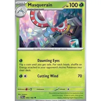 Sběratelská karetní hra Pokémon PAR 002/182 Masquerain - Paradox Rift Stav: Near Mint, Verze: REVERSE HOLO