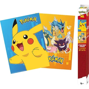 Plakát GB eye Chibi Plakát Pokémon, 52 × 38 cm BH104