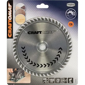 Pilový kotouč Craftomat Pilový kotouč HM, Průměr kotouče: 160 mm, 48 zubů 2608641137