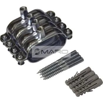 Vodovodní potrubí Regulus Sada objímek pro trubky Solarflex A-Duo DN16/20, 9641