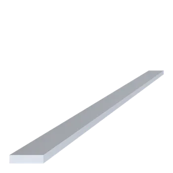 Stavební profil KVN ALUMINIUM Pásovina 20x5 mm, L-6m, materiál EN AW-6060 T66, cena za kus
