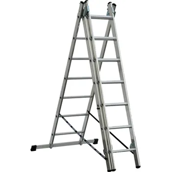 Železářství Žebřík VHR, 1,90 m, 3×7 příček, 150 kg&nbsp;VHR 3X7 TS